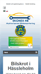 Mobile Screenshot of ekonex.se