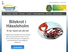 Tablet Screenshot of ekonex.se